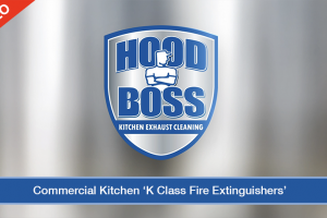 Commercial Kitchen K Class Fire Extinguisher (Video)
