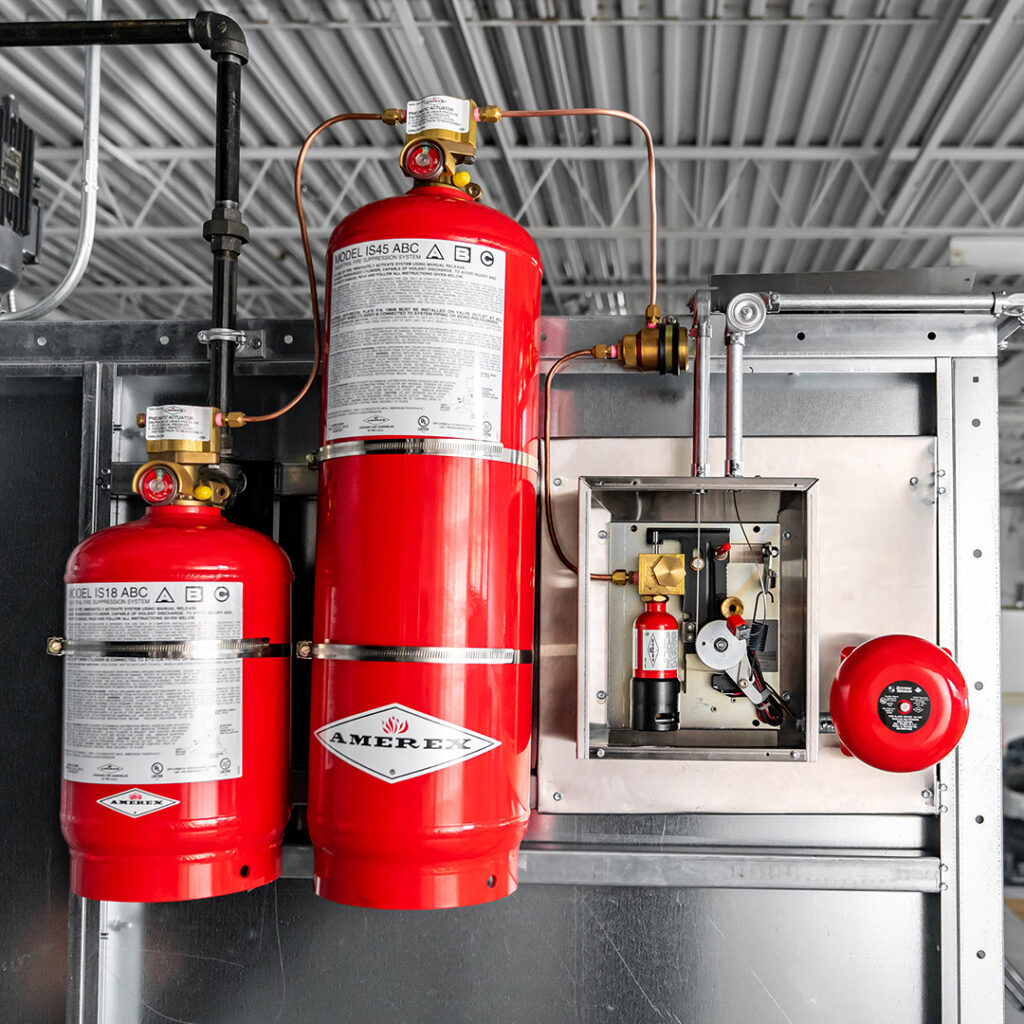 Commercial Kitchen Fire Suppression System